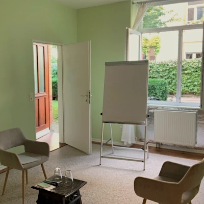 Praxisraum des LÖSUNGSRAUM in Frankfurt-Sachsenhausen